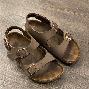 Birkenstock Kids Taupe Sandals